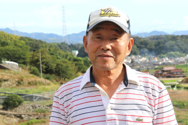 圃場の土地をお貸しいただいている地主さま