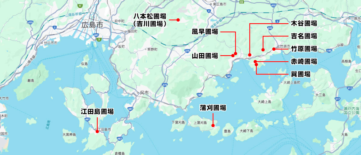 圃場マップ広島